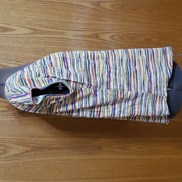 Liz Claiborne - Striped Peasant T-shirt - Ladies Large - Picture 9 of 10